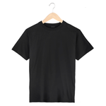 standard black t-shirt for print